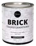 31OZ Giani Brick Transformations Whitewash Paint Walls Fireplaces New. Price: $39.99.
