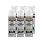 Rust Oleum Professional Paint 15 Ounce Flat White Pack 6 Heavy Duty Spray New. Price: $72.09.