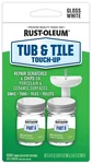 Rust Oleum Tub And Tile Touch Up Paint High Gloss 0.54 Fl Oz White Quick Dry New. Price: $23.59.