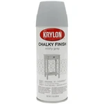 Krylon Chalky Finish Spray - Misty Gray, 12 Oz New. Price: $23.99.