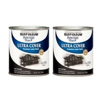 Rustoleum 1979502 Painter's Touch Latex Paint, Quart, Gloss Black, Pa... New. Price: $45.82.