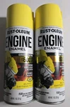 2 Rustoleum 366434 Gloss Daytona Yellow Engine Enamel Ceramic Coating New. Price: $16.87.