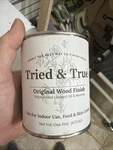 Wood Finish Pint Linseed Oil Beeswax Blend, Food Safe, Non-toxic Tried & True New. Price: $30.00.