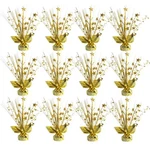 Egolot 12 Pack Metallic Gold Foil Spray Centerpieces Stars Brust Table New. Price: $71.65.