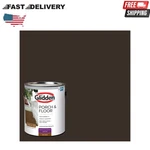 Glidden Porch & Floor 1 Gal. Brown Satin Interior/exterior Paint With Primer New. Price: $37.47.