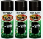 3 Rust-oleum Specialty High Heat Ultra Semi-gloss Black Spray Paint Bbq Grills! New. Price: $45.59.