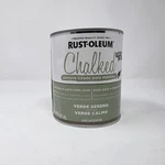 Rust-oleum Chalked Ultra Matte Verde Sereno ( Serene Green) Paint Quart New. Price: $19.99.