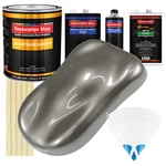 Graphite Gray Metallic Gallon Urethane Basecoat Clearcoat Car Auto Paint Kit New. Price: $353.99.