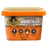 Gorilla All Purpose Wood Filler, Natural Finish, 16 Ounce Tub (pack Of 1) - Wate New. Price: $16.27.