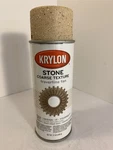 Krylon Stone Coarse Texture Spray Paint Travertine Tan 12 Oz Diy Craft Project New. Price: $28.95.