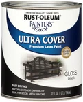 Rust Oleum Painter's Touch Ultra Cover Gloss Black 1 Quart Multi Surface New. Price: $27.89.