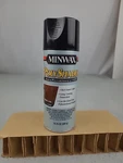 1X Minwax Polyshades Stain & Polyurethane Spray Mission Oak New. Price: $49.99.