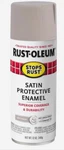 Rust-oleum Satin Protective Enamel Spray Paint, Driftwood, 12 Oz. New. Price: $14.79.