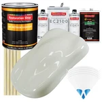 Ermine White Automotive Paint Urethane Basecoat Gallon Kit & European Clear. Price: $377.99.
