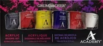 Grumbacher Academy Acrylic Paint Mixing Set, 90ML/3.0 Ounce Metal Tubes, 6-COLOR New. Price: $33.98.