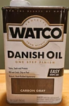 Watco Danish Oil Finish - 321536 Carbon Gray Quart New. Price: $34.51.