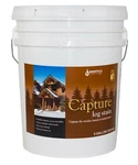 Sashco Capture Log Stain, 5 Gallon, 11 Colors - Interior & Exterior New. Price: $410.99.