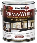 Zinsser 2761 Latex Paint: 10 Gal, Semi-gloss, White Indoor, 400, 50 Voc New. Price: $60.16.