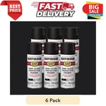 6 Pack Rust Oleum Black Semi Gloss Protective Enamel Spray Paint Stops 12OZ New. Price: $38.48.