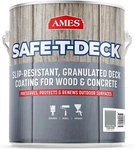 Ames Safe-t-deck Granulated Formula Exterior Paint 1 Gallon Stormy Sky New. Price: $73.99.