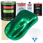 Emerald Green Metallic Voc Slow Prem Gallon Kit Urethane Basecoat Clearcoat New. Price: $436.99.
