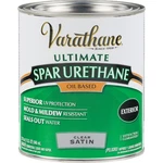 Varathane Satin Clear Exterior Spar Urethane, Qt. 9341H New. Price: $27.52.