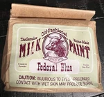 Old Fashioned Milk Paint Company Federal Blue Powder Vintage Pint Sealed Unused New. Price: $14.00.