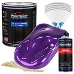 Productionshop High Gloss Plum Crazy Metallic Acrylic Enamel Gallon Kit Paint New. Price: $119.99.