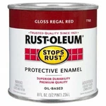 Rust-oleum 7765502 Protective Enamel Paint Stops Rust, 32-OUNCE, Gloss Regal Red New. Price: $31.99.