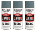 3-PACK Rust-oleum 214646 Ansi 49 Medium Light Gray Enamel Spray Paint, 12 Oz New. Price: $27.00.