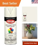 Krylon Colormaxx Satin Ivory Spray Paint 12OZ - Indoor/outdoor New. Price: $8.54.