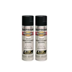 Rust Oleum Professional Semi Gloss Black Spray Paint 15 Ounce Pack 2 New. Price: $29.19.
