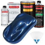 Sapphire Blue Metallic Urethane Basecoat Paint Quart Kit & European Clear New. Price: $212.99.