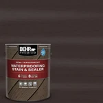 Gal. #ST-104 Cordovan Brown Semi-transparent Waterproofing Exterior Wood And New. Price: $60.88.