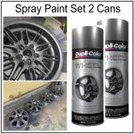Wheels Graphite Gray Spray Paint Rims Steel Metal Aluminum Plastic Coating 2CANS New. Price: $48.90.