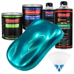 Teal Green Metallic Quart Kit Low Voc Urethane Basecoat Car Auto Body Paint New. Price: $212.99.