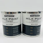 Rust-oleum 331052 Milk Paint Finish, Eclipse Qt /32 Fl Oz Each (2 Pack) New. Price: $55.00.