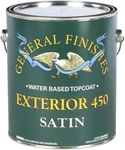 General Finishes Exterior 450 Water Based Topcoat, 1 Gallon, Satin New. Price: $93.00.