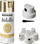 Spray Paint Caps For Rust-oleum Metallic Gold New. Price: $15.99.