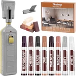 Laminate Floor Repair Kit With Heat Pen, 11 Color Wood Vinyl Furniture New. Price: $35.85.