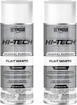 Hi-tech 16-134 Enamel Spray Paint Flat White 12OZ General Purpose Coating 2-PACK New. Price: $25.00.