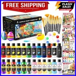 40 Pcs Classic & Metallic Pastel Acrylic Paint Set With 12 Brushes, Knive... New. Price: $32.39.