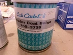 Oem Cub Cadet 759-3736 Powder Coat Beige 32 Oz Paint New. Price: $75.00.