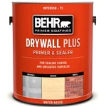 Behr Drywall Plus Primer And Sealer, Water Based, White - 1 Gallon New. Price: $34.97.