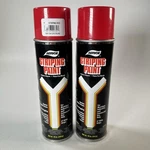 Lot Of 2 Aervoe 730 18-OZ Fast-drying High-visibility Red Traffic Striping Paint New. Price: $46.00.