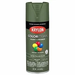 12 Oz Krylon K05566007 Italian Olive Colormaxx & Primer Spray Paint, Satin New. Price: $8.99.