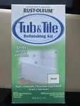 Rust-oleum 7861519 Qt. Tub And Tile Refinishing 2-PART Kit, Almond New. Price: $189.00.