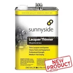 Sunnyside Lacquer Paint Thinner Solvent Based Voc Content Clear 1 Gallon Can New. Price: $49.83.