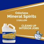 Klean Strip Odorless Mineral Spirits 128 Fl Oz Oil Based Paint Cleaner New. Price: $25.49.