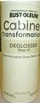 Sealed New Rust-oleum Cabinet Transformations Deglosser Step #1 Quart Bottle Used. Price: $28.00.